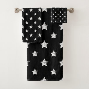 Black Sky -  Bath Towel Set