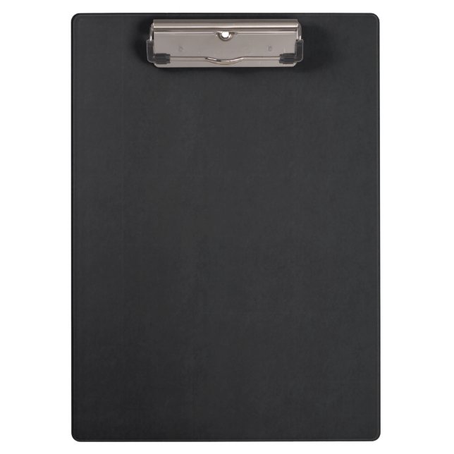 Black Slate Clipboard (Front)