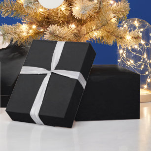 Black Slate Wrapping Paper