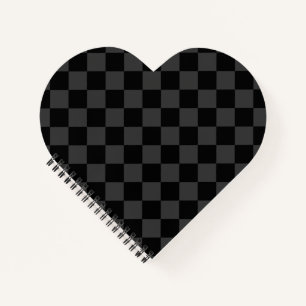 Black & Smoky Black Diamonds – Elegant & Timeless Notebook