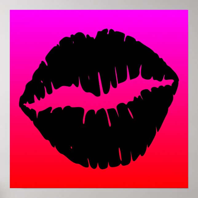 Black Smooch Poster (Front)
