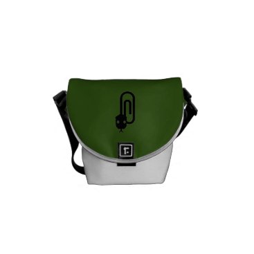 Black Snack Mini Zero Messenger Bag Black Snack Mini Zero Messenger Bag