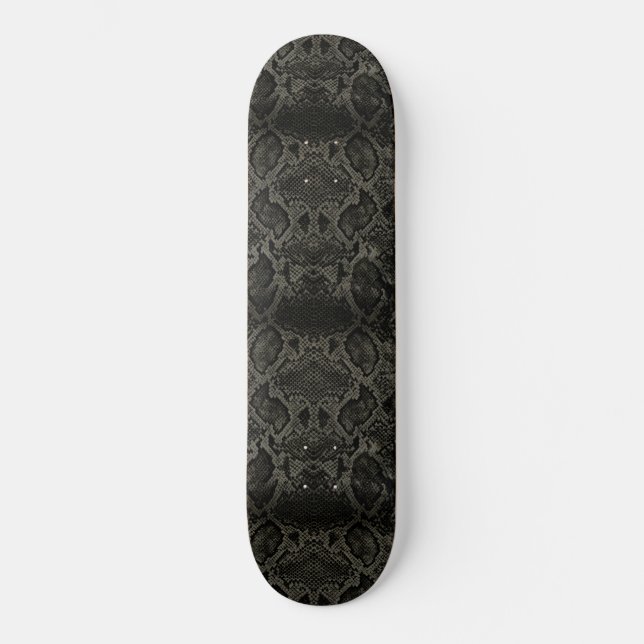 Black Snake print Skateboard (Front)