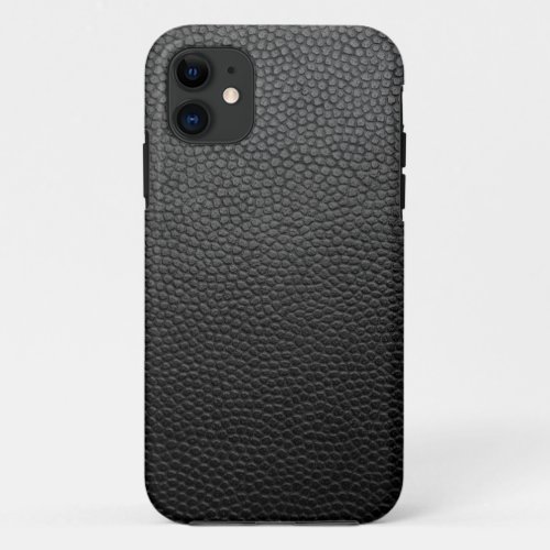 Black Snakeskin  iPhone 11 Case