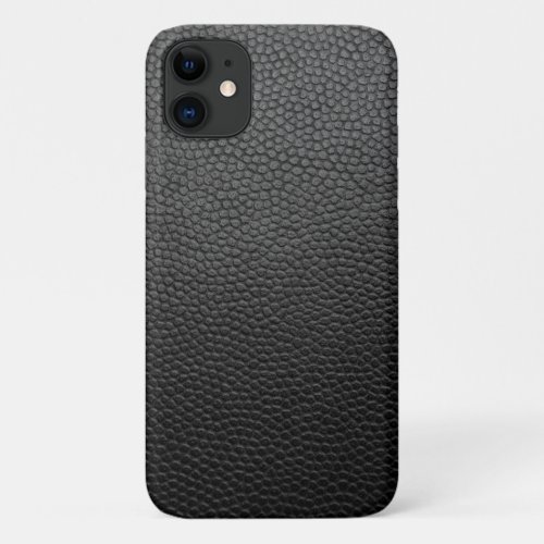 Black Snakeskin  iPhone 11 Case