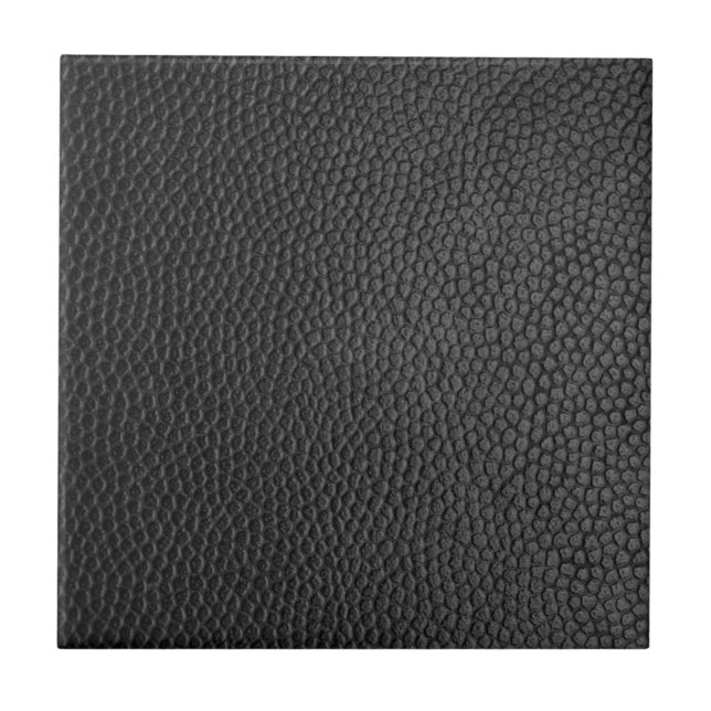 Black Snakeskin  Ceramic Tile (Front)
