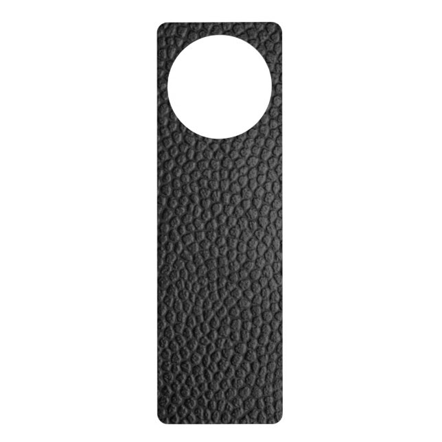 Black Snakeskin   Door Hanger (Front)