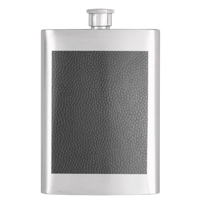 Black Snakeskin  Flask (Front)