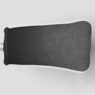 Black Snakeskin Golf Head Cover