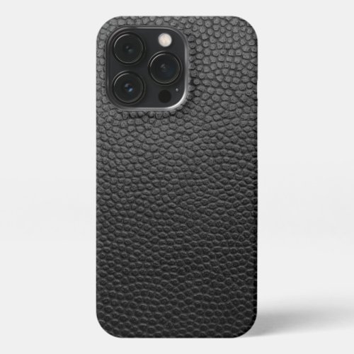 Black Snakeskin iPhone 13 Pro Case