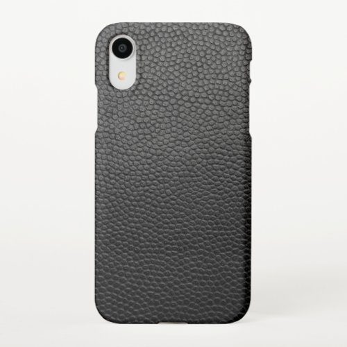Black Snakeskin  iPhone XR Case
