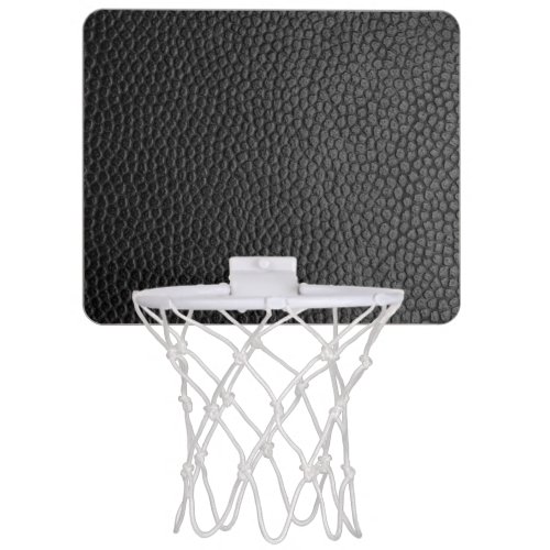 Black Snakeskin  Mini Basketball Hoop