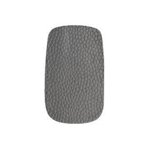 Black Snakeskin Minx Nail Art
