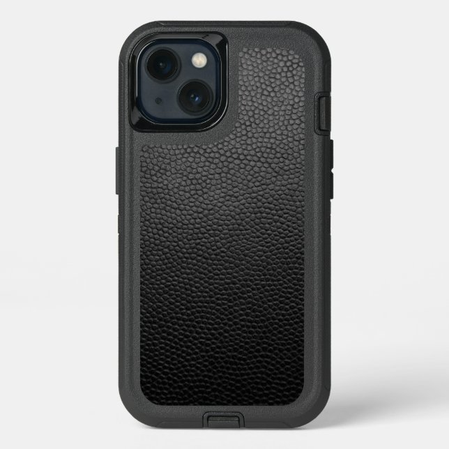 Black Snakeskin Otterbox iPhone Case (Back)