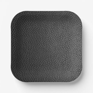 Black Snakeskin  Paper Plates