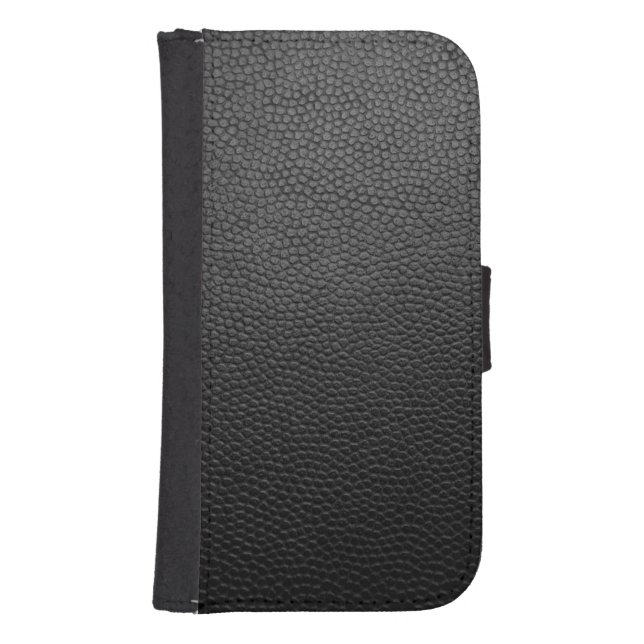 Black Snakeskin Samsung Galaxy Wallet Case (Front)