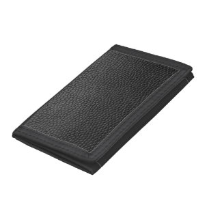 Black Snakeskin Tri-fold Wallet
