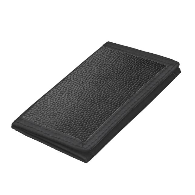 Black Snakeskin Tri-fold Wallet (Bottom)