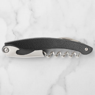 Black Snakeskin Waiter's Corkscrew