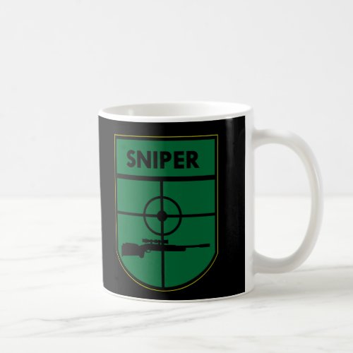 Black Sniper Patch Coffee Mug