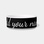 Black solid add name text message here throw pillo bowl<br><div class="desc">Design</div>