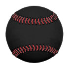 Black Solid Color Baseball