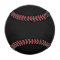 Black Solid Color Baseball