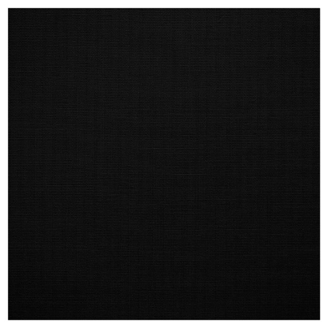 Black solid color fabric (Swatch)