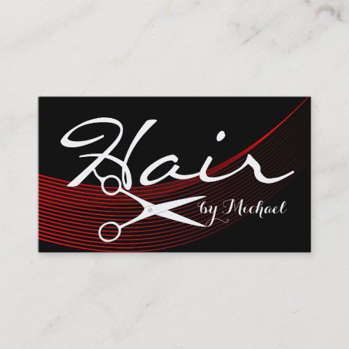 Black Solid Hair Stylist Appointment 6