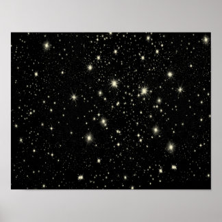BLACK SPACE STARS BACKGROUNDS WALLPAPERS CUSTOMIZA POSTER