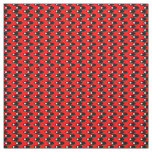 Black Spaceships  Fabric