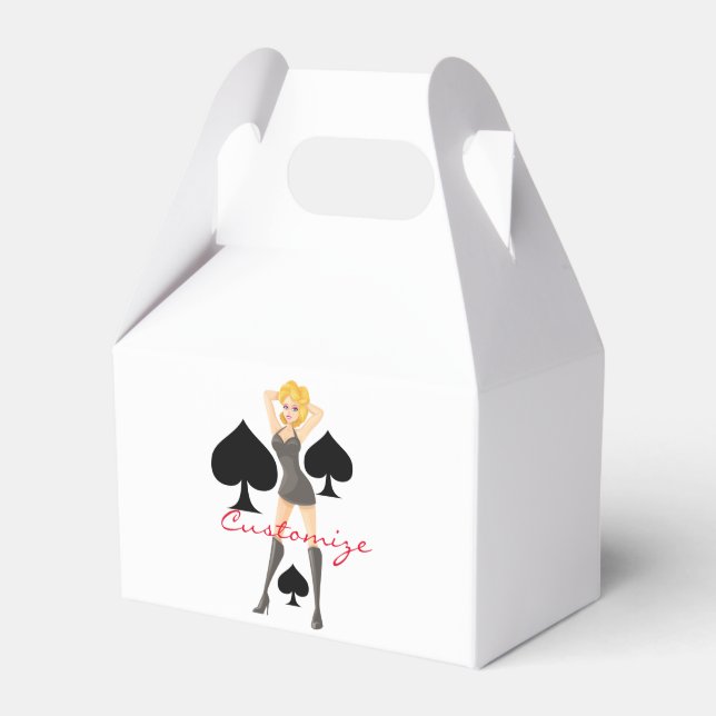 Black Spades Blonde Queen Thunder_Cove Favor Boxes (Front Side)