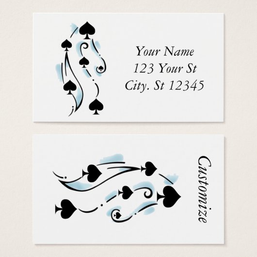Black Spades Tattoo Style Thunder_Cove (Front & Back)