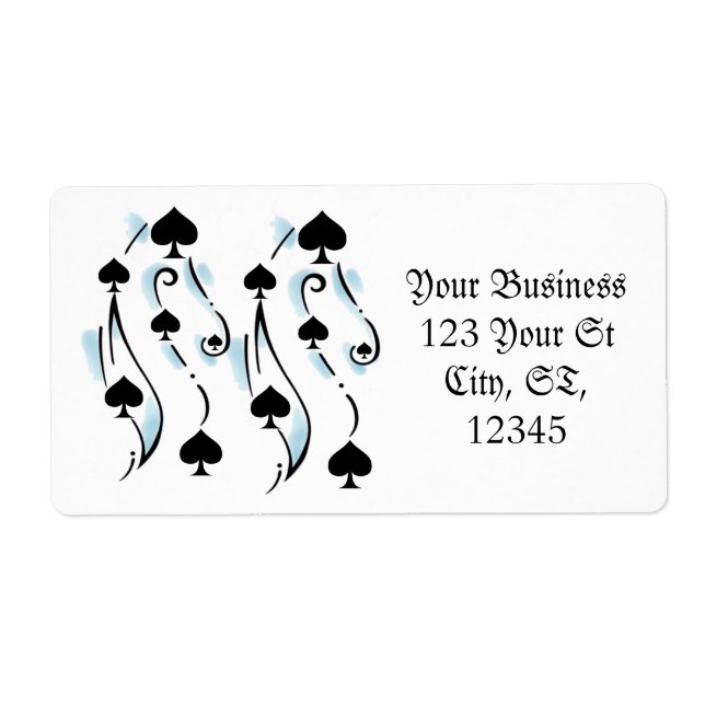 Black Spades Tattoo Style Thunder_Cove Label (Front)