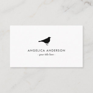 Black Sparrow Business Card