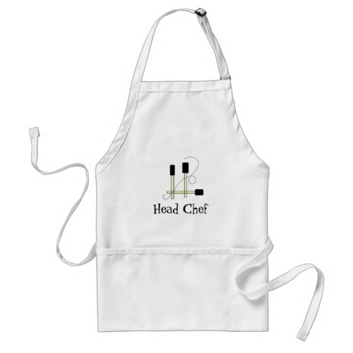 Black Spatulas Adult Apron