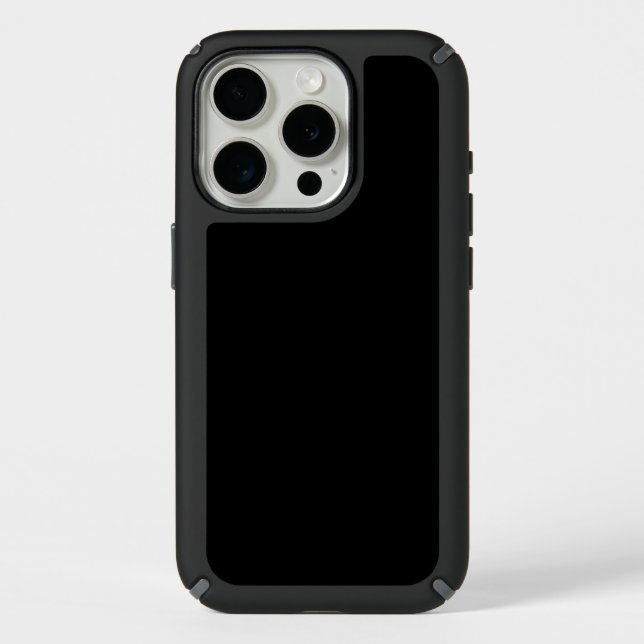 Black Speck iPhone 15 Pro Case (Front)