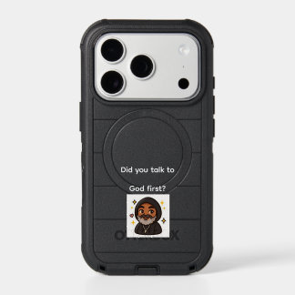 Black Speck Phone Case – Inspirational Faith