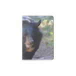 Black Spectacled Bear Passport Holder