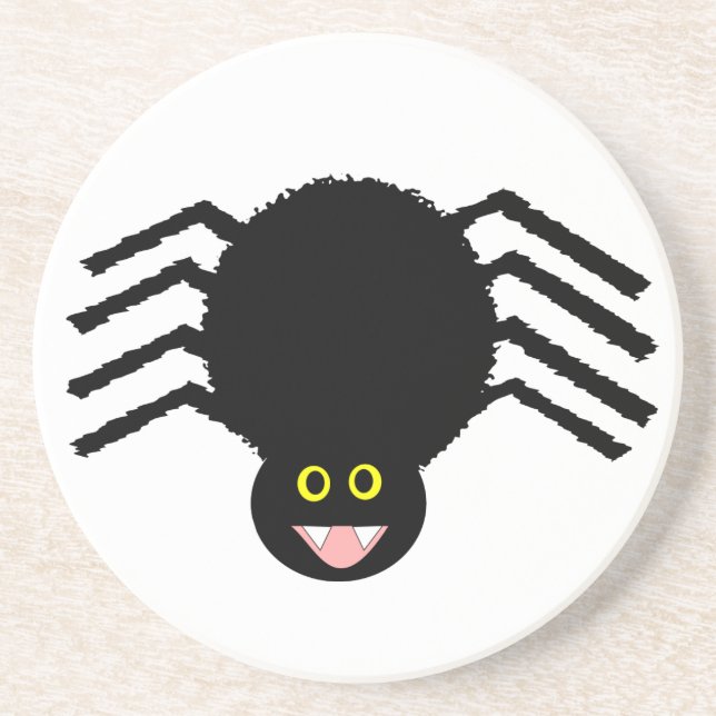 Black Spider Coasters (Front)