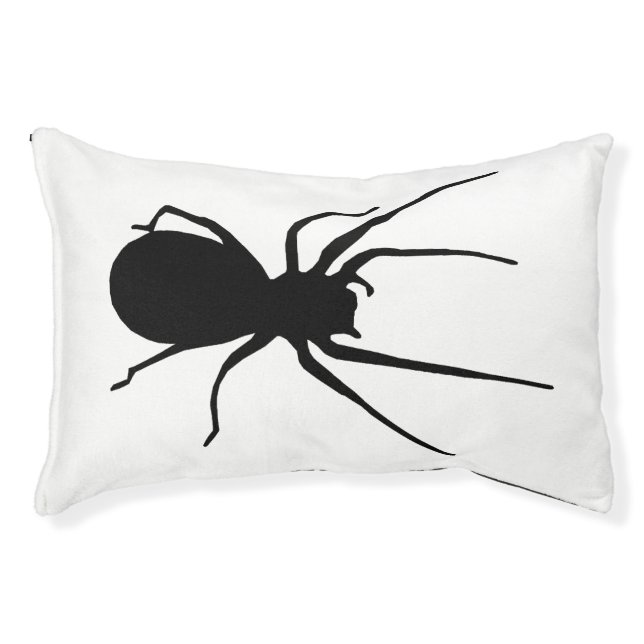 Black Spider Dog Bed