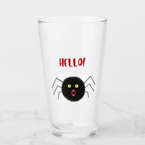 Black spider glass