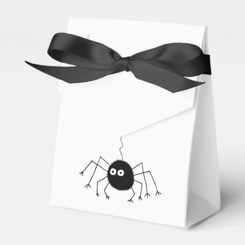 Black Spider Loot Bag Favor Boxes