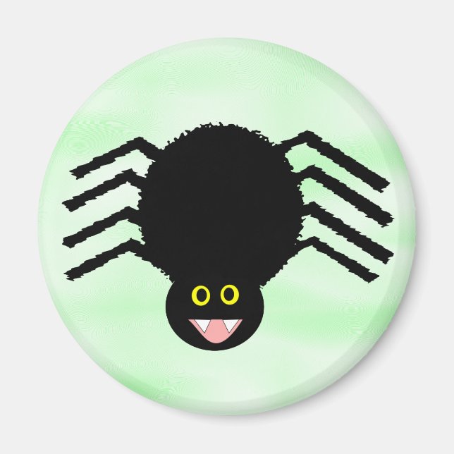 Black Spider Magnet (Front)