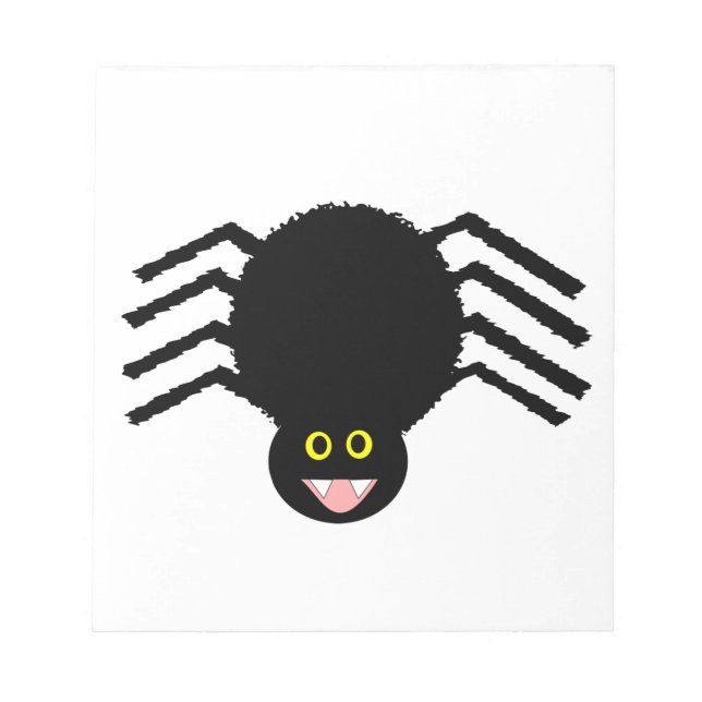 Black Spider Notepad (Front)