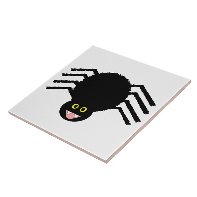 Black Spider Tile (Side)
