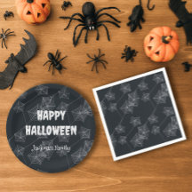 Black Spooky Halloween customizable