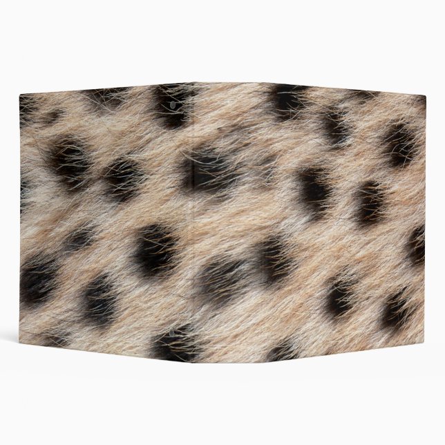 black spotted Cheetah fur or Skin Texture Template Binder (Background)