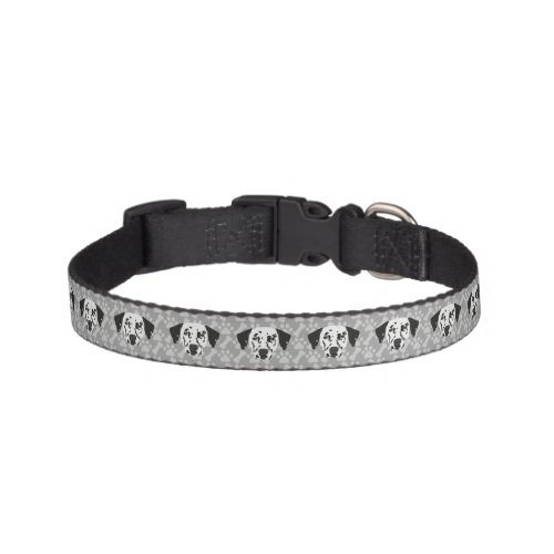 Black_Spotted Dalmatian Dog Pet Collar