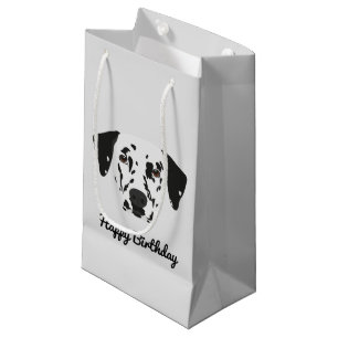 Black-spotted Dalmatian Dog Small Gift Bag